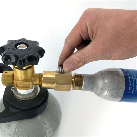 Our <b>SodaStream</b> Cylinder Refilling <b>Adapter</b> gives you the freedom and ability to <b>refill</b> your <b>SodaStream</b> cylinders at a fraction of the price you pay for exchanging at a retailer. . Sodastream quick connect refill adapter